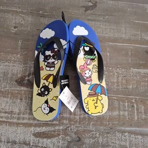 Sanrio Hello Kitty & Friends Flip Flops Size 11 Beach Summer NWT Kawii Y2K